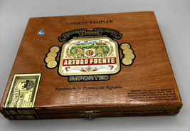 Cigar Box Empty Arturo Fuente Variety Sample Wood Dom. Rep. 8. 5x7.7x1.25 ins. - £6.77 GBP