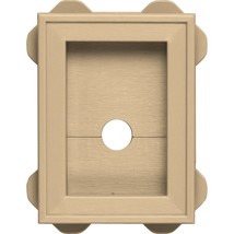 Builders Edge 130130003045 Mount, Sandstone Maple - $15.00