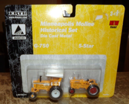 1/64 2003 ertl minneapolis-moline G-750/5 star tractors historical set new - $29.69