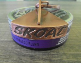 SKOAL SNUFF LID OPENER BRUSHED COPPER FINISH FOR KEY CHAIN - $17.94