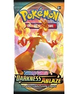 Pokemon Sword and Shield Darkness Ablaze Booster Pack (1 Booster Pack) - $9.98