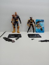 Cable Wolverine&quot; Figure Marvel Greatest Battles Comic Pack  - £19.97 GBP