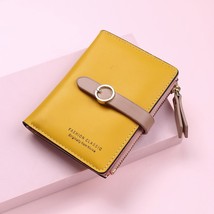 2022 New Fashion Women Wallets PU Leather Zipper Coin Purse Mini Small Bag Card  - £11.29 GBP