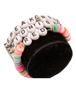 3 Handmade Taylor Swift Bracelets Eras Tour Speak now Midnights Reds - €4,36 EUR