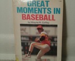 Great Moments in Baseball by Wayne R. Coffey (1983, Paperback) - $4.74