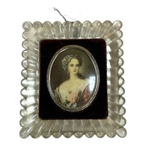 Victorian A Cameo Creation Miniature Portrait of Lady Dower by Thomas Lawrence - £12.61 GBP