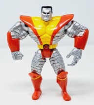 X-Men COLOSSUS Action Figure Battle Brigade Toy Biz VTG 1996 Marvel Red Yellow - £6.89 GBP