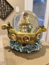 Noah’s Ark Musical Snow Globe - Dolphins “swim” - $12.00