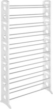White 10 Tier Whitmor Floor 50 Pair Shoe Tower. - $69.97