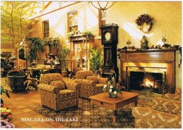 Ontario Postcard Niagara On The Lake Pillar &amp; Post Inn Lobby - $2.07