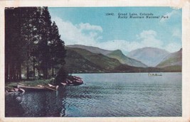 Grand Lake Colorado CO Rocky Mountain National Park Postcard D15 - £2.29 GBP