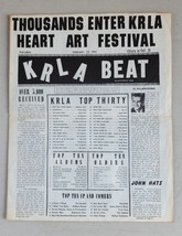 KRLA BEAT NEWSPAPER February 22, 1965   Thousands Enter KRLA Heart Art F... - $372.06 MXN