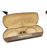 Antique Eyeglasses &amp; Case Reed Optical Co. 38 N. Ludlow St. Dayton, Ohio - €16,98 EUR