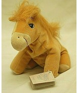 Tender Tails Plush Toy Brown Horse Hang &amp; Tush Tags Precious Moments Enesco - £13.36 GBP