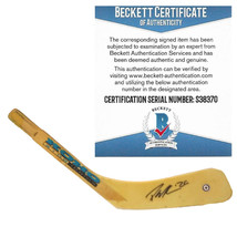 Patrik Laine Winnipeg Jets Auto Hockey Stick Blade Beckett Autograph Proof - £134.53 GBP