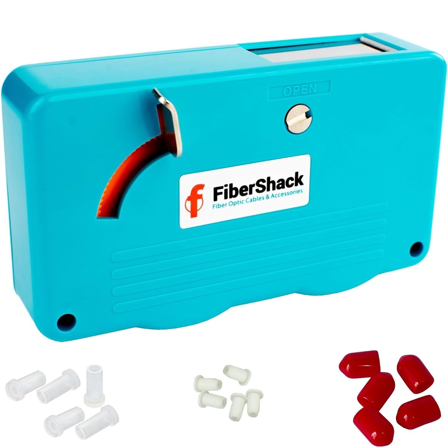Fiber Optic Cleaning Box. A 2.5Mm Sc Fiber Cleaner &amp; 1.25Mm Lc Fiber Cle... - $39.99