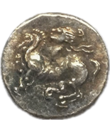 Drachme de cavalier celtique gaulois - reproduction moderne d&#39;un numéro... - $18.59 CAD