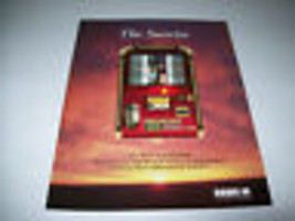 Rowe Ami Laserstar Sunrise Original Nos Jukebox Sales Flyer Brochure 1998 - £14.24 GBP
