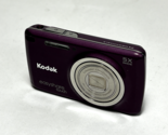 Kodak M577 Easyshare Touch Screen 14MP Digital Camera - Purple Tested / ... - $49.49