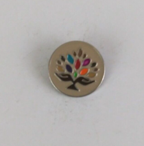 Vintage Tree Of Many Colors Lapel Hat Pin - £5.04 GBP