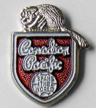 Canadian Pacific Railway Canada Railroad Logo Pin Badge Half Inch - £4.43 GBP