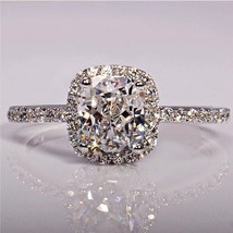 Trendy Jewelry Rings For Women Cubic Zirconia Charms Bridal Wedding Engagement W - £11.46 GBP