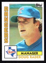 Texas Rangers Doug Rader 1984 Topps #412 nr mt  - £0.40 GBP