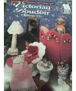 Annies Attic Victorian Boudoir Volume VI (Barbie Doll Home Decor) Crochet - £6.99 GBP