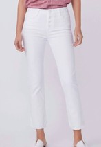 Paige cindy crop jeans in Cool White - size 25 - £93.29 GBP