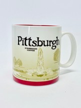 Starbucks Pittsburgh Pennsylvania PA Cup Coffee Mug Collector Icon Series 16oz - £154.92 GBP