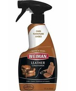 Weiman Leather Cleaner and Conditioner for Furniture - 22 Ounce - Cleans... - £9.51 GBP