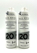 Clairol Professional Pure White Creme Developer 20 Volume 16 oz-2 Pack - £17.69 GBP