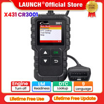 Launch X431 Cr3001 Car Full Obd2 Diagnostic Tools Automotive Professional Code - £25.46 GBP