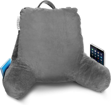 Nestl Reading Pillow Standard Bed Pillow, Back Pillow for Sitting in Bed Shredde - £34.43 GBP