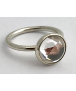 Authentic PANDORA Poetic Droplet Clear CZ Ring 190983CZ-54 Sz 7 New - $51.95 CAD