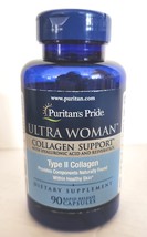 Puritan&#39;s Pride Ultra Woman Collagen Support 1,000 mg with Hyaluronic- E... - $59.95