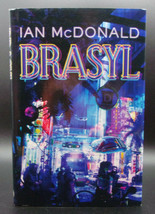 Ian McDonald BRASYL First edition Fine Hardcover DJ SF Mystery Past+ Near Future - £14.18 GBP