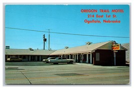 Oregon Sentiero Motel Ogallala Nebraska Ne Unp Cromo Cartolina H19 - £3.17 GBP