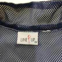 Line Up For Sports Men's Beige/Cream Full Zip Sleeveless Golf Vest Chest 41" image 3