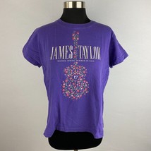 James Taylor Winter Spring Summer Fall Tour 2017 ? Ladies L Purple T-Shirt - £15.06 GBP