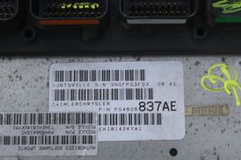 Dodge Chrysler 5.7L Hemi Engine Control Unit Module ECU ECM 04606837AE image 2