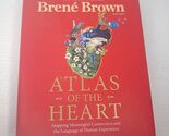 Atlas of the Heart Brene Brown book Meaningful connections hardcover dus... - $12.00