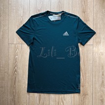 NWT Adidas HN3030 Men X-City Running Tee Shirt Legend Marine Dark TealBu... - £23.66 GBP