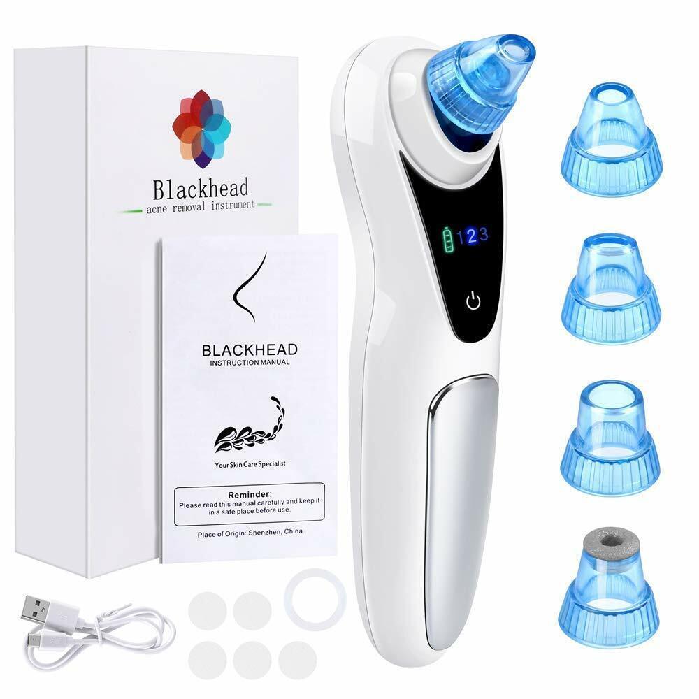 Electric Blackhead Vacuum Pore Cleaner Remover Suction Extractor - Strong - $18.80