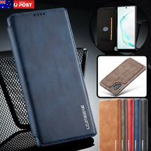 for Samsung A70 A30 A20 50 Note10+5G Plus 9 Leather Wallet Magnetic Case Cover - £42.09 GBP