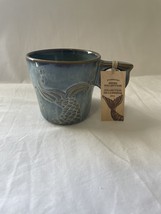 Vintage Starbucks 2014 Anniversary Blue Coffee Mug Siren Collection 12fl... - $39.60