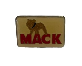 Mack Truck Logo Metal Lapel Pin 7/8&quot; x 5/8&quot; Gold Tone - £7.18 GBP