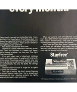 1970 Stayfree Mini Pads Menstrual Cycle Advertisement Feminine Hygiene D... - €25,77 EUR 1970 Stayfree Mini Pads Menstrual Cycle Advertisement Feminine Hygiene D... - €25,77 EUR