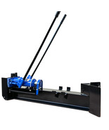 12 Ton Manual Hydraulic Wood Log Splitter Horizontal Full Beam Steel Spl... - $243.09