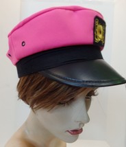 UNISEX Adjustable Sizing Pink Black Gold Captain&#39;s Hat - $19.80